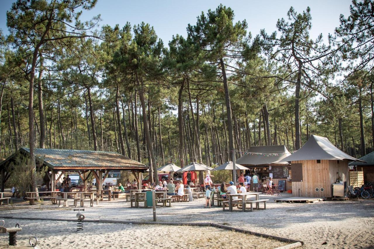 Huttopia Lac De Carcans Buitenkant foto