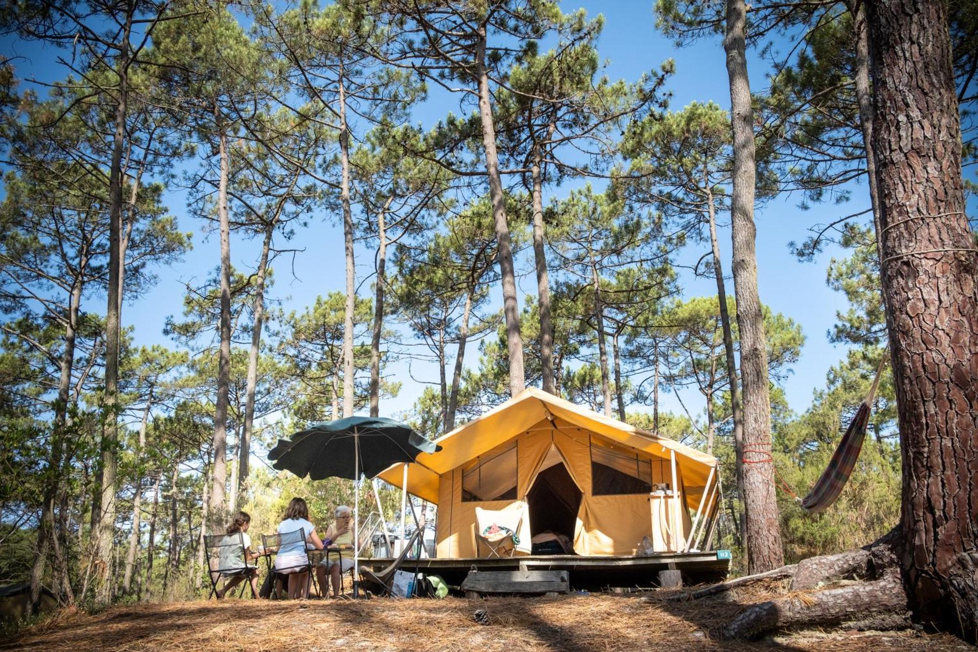 Huttopia Lac De Carcans Buitenkant foto