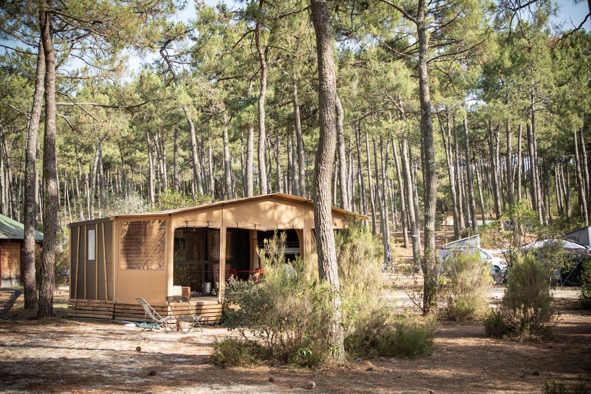 Huttopia Lac De Carcans Buitenkant foto