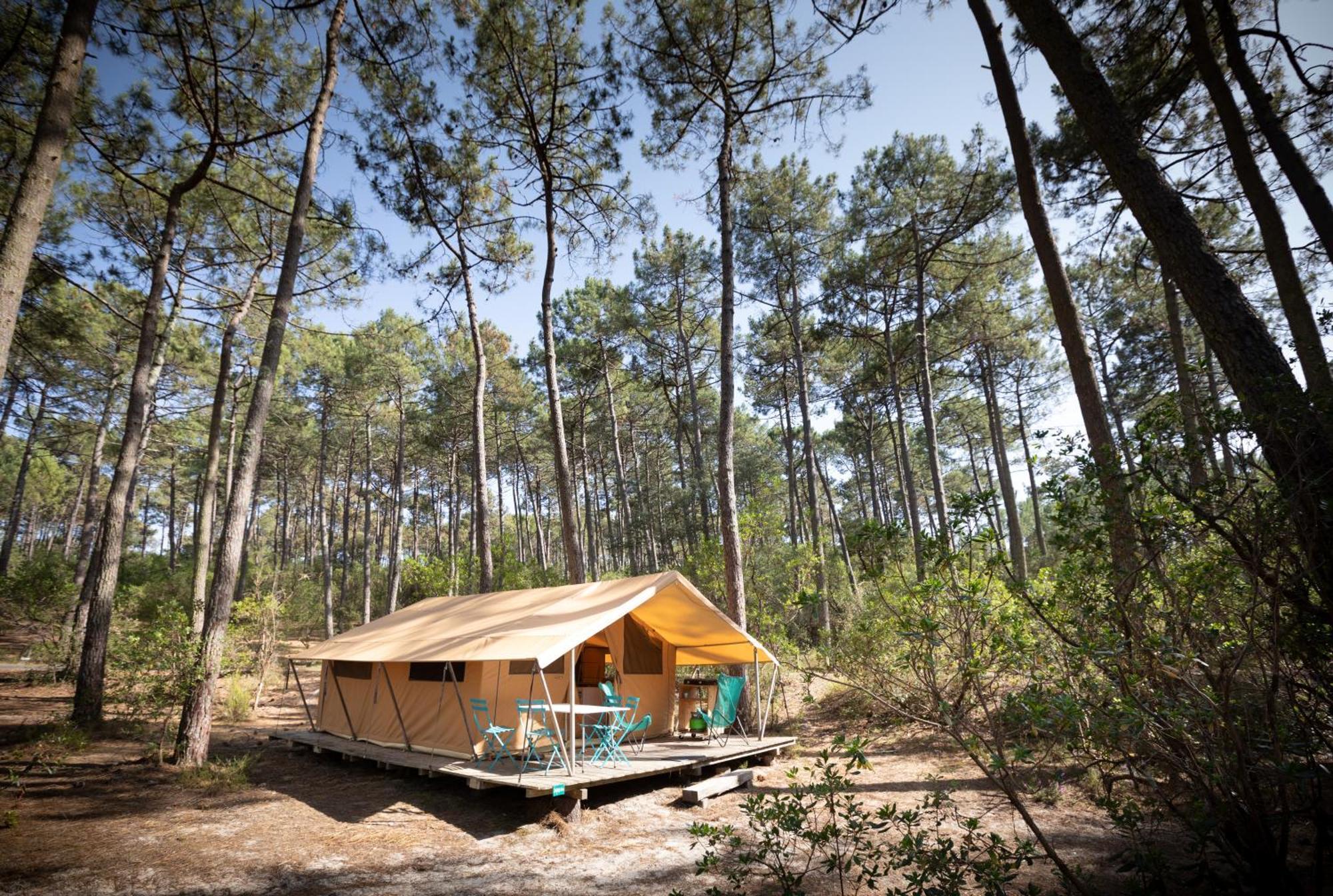 Huttopia Lac De Carcans Buitenkant foto
